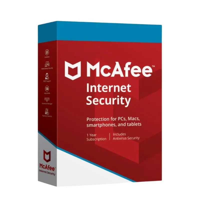 McAfee Internet Security - 1 Año