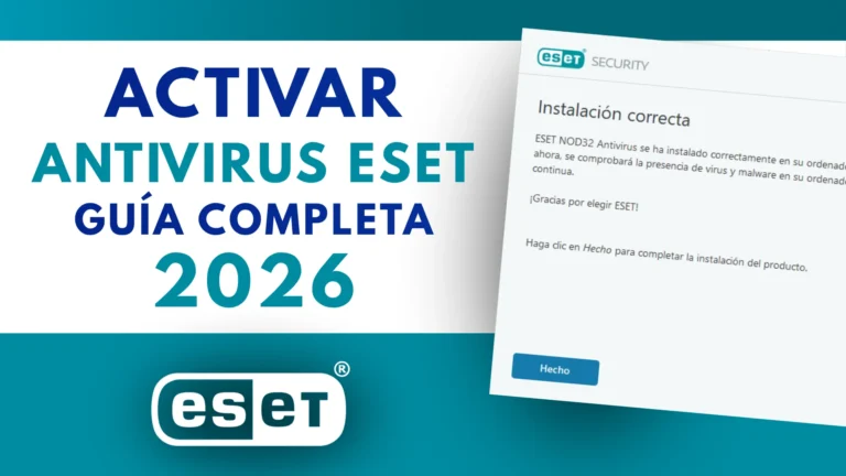 Cómo Activar Antivirus ESET con KEY (Guía Paso a Paso)